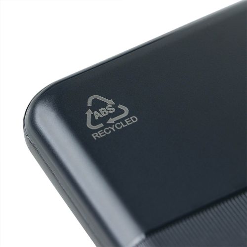 Gerecycleerde ABS powerbank 10.000 mAh - Afbeelding 6